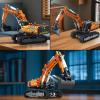 Reobrix RC Excavator Building Set 22003, APP-Controlled Tracked Excavator Model, 1,106 Pieces, Ages 14+ view 4