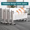 Folding Training Table for Meetings and Seminars, 160 x 50.8 x 76.2 cm view 4