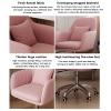 Velvet Gaming Chair, Height-Adjustable Tufted Office Chair view 4