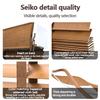 Wooden Blinds, 50 mm Slats, Sun and Privacy Protection view 3