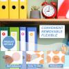PATIKIL 1008-Piece Apricot Adhesive Dot Labels, 19 mm Round Marking Stickers view 3