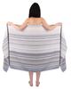 Betz XXL Bath Towel, Shower Towel, Sauna Towel, Beach Towel, 100% Cotton, Checkered, Multicolor/Light, 100 x 200 cm view 1