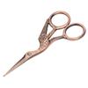 Vintage Stainless Steel Crane-Shaped Embroidery Scissors view 3