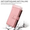 TQmchun Flip Case for Oppo Realme 12 Pro Plus, Pink view 3