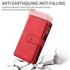 TQmchun Flip Case for Samsung Galaxy M53 5G, PU Leather Wallet Case, Red view 3