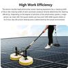 twostronking Dual-Head Solar Cleaning Brush, 65 cm, with 7.5 m Telescopic Pole, Adjustable, 500–750 m²/h, 3.5 m view 2
