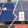 twostronking Dual-Head Solar Cleaning Brush, 65 cm, with 7.5 m Telescopic Pole, Adjustable, 500–750 m²/h, 3.5 m view 3