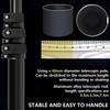 twostronking Dual-Head Solar Cleaning Brush, 65 cm, with 7.5 m Telescopic Pole, Adjustable, 500–750 m²/h, 3.5 m view 4
