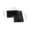 CHILDWEET Solar Panel Mounting Brackets for RVs and Flat Roofs, Drill-Free ABS, Black view 2