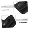 CHILDWEET Solar Panel Mounting Brackets for RVs and Flat Roofs, Drill-Free ABS, Black view 4