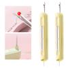 Improved 2-in-1 Needle Threader and Seam Ripper, Yellow, 2-Piece Set view 1