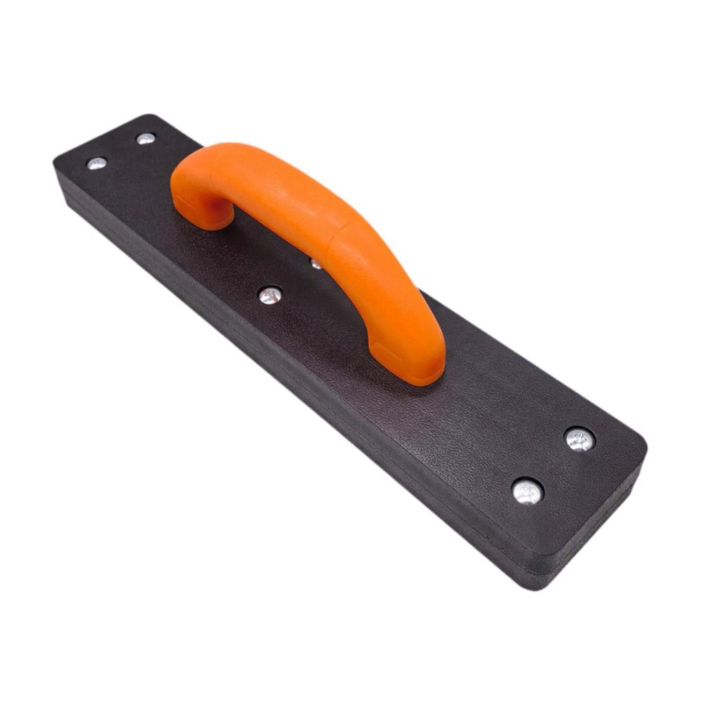 RhineCart Basics Tapping Block for Nylon Floors, Portable Flooring Tool, Orange