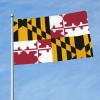 Maryland State Flag Print Yard Garden Flag for Outdoor Seasonal Decor view 2