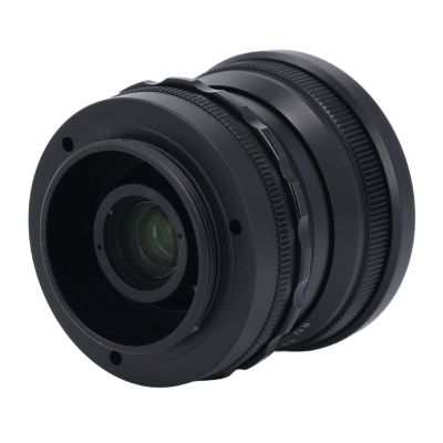 Professional 7.5mm f/2.8 Wide-Angle Aluminum Alloy Lens for Industrial Photography, Manual, Excellent Bokeh, Reduced Artistic Distortion, Immersive
