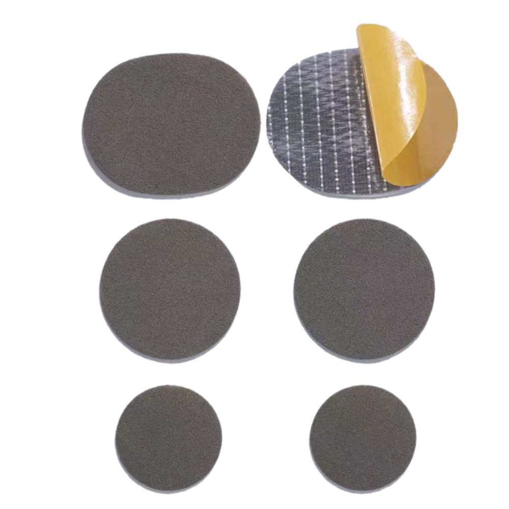 QishGO Self-Adhesive Sneaker Repair Patches, Dark Gray, 6 Pack