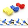 Wire Connector That Does Not Damage Cable Insulation, Crimping Quick Connector Electrical Terminals (Blue, One Size) view 2