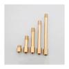 BKGWCSOR M10/M12/M14, 1/8"/1/4" Female-to-Male Brass Long Nipple Pipe Fitting (BSP1I8-M10x1.5 L75) view 1
