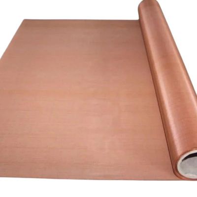 Copper Mesh Screen, Brass Woven Wire Filter, 1 m Copper Grid, 40-Mesh Fine Copper Mesh for Cabinet Doors, 1 Piece