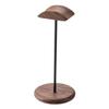 Asuinxurr Solid Black Walnut Headphone Stand view 1