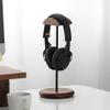 Asuinxurr Solid Black Walnut Headphone Stand view 2