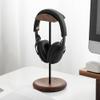 Asuinxurr Solid Black Walnut Headphone Stand view 3