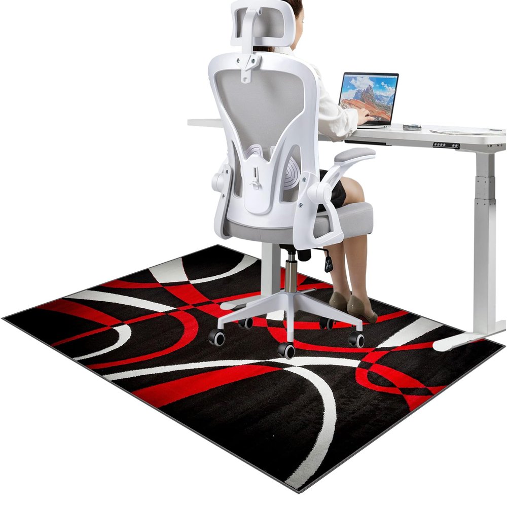 Chair Mat for Hard Floors and Carpet, 47.2 x 70.9 in, Non-Slip Floor Protector