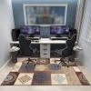 80 x 120 cm Chair Mat for Hard Floors and Carpets view 2