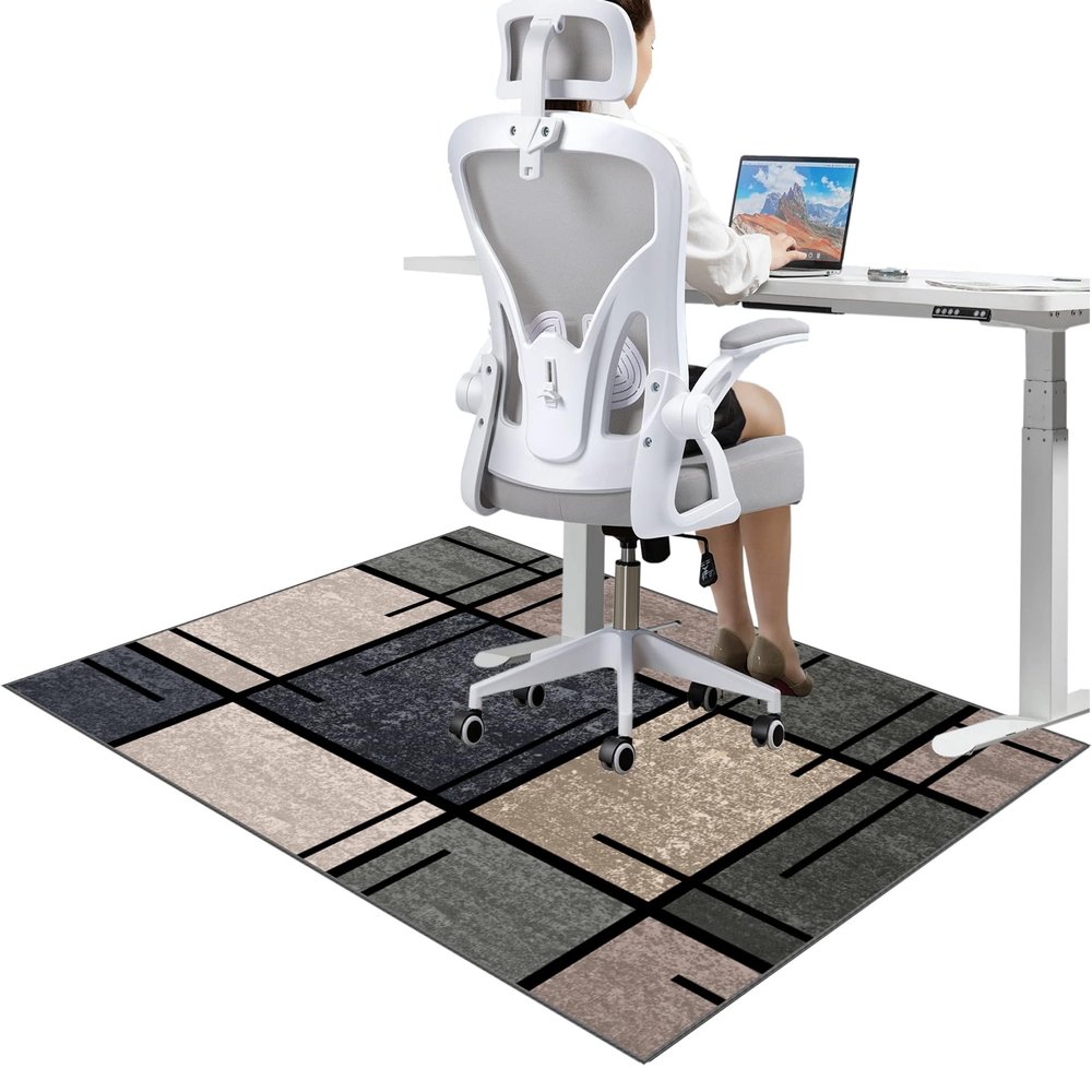 Chair Mat for Hard Floors and Carpets, 100 x 160 cm