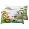 ZDABAOEC Jungle Animals Kids’ Bedding Set, 100 x 135 cm, 2-Piece Microfiber Set view 2