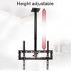 ENJOYOU Universal TV Mount, Multifunctional Ceiling Mount for 32–55-Inch TVs, Up to 400 x 400 mm, 110 lb/50 kg, White/Black view 4