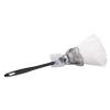TOYANDONA White Lace Feather Duster with Fine Tip for Cosplay and Witch Parties view 1