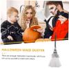 TOYANDONA White Lace Feather Duster with Fine Tip for Cosplay and Witch Parties view 3