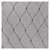 DTVEW 304 Stainless Steel Cable Net, Flexible Cable Railing Net, 8 cm/1.5 mm Plant Climbing Mesh, Garden Boundary Fall Protection and Anti-Theft Fence (1.2 x 16 m) view 1