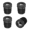 M METERXITY 4-Pack M8 Threaded Inserts for Round Tubes, 3/4" (19 mm) OD view 1