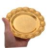 Alipis Round Gold Iron Tray for Jewelry and Small Items view 3