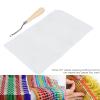 HAOHIZE Rug-Making Mesh Canvas Set, 50 x 50 cm view 2