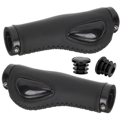 BESPORTBLE Bicycle Handlebar Grips, Black