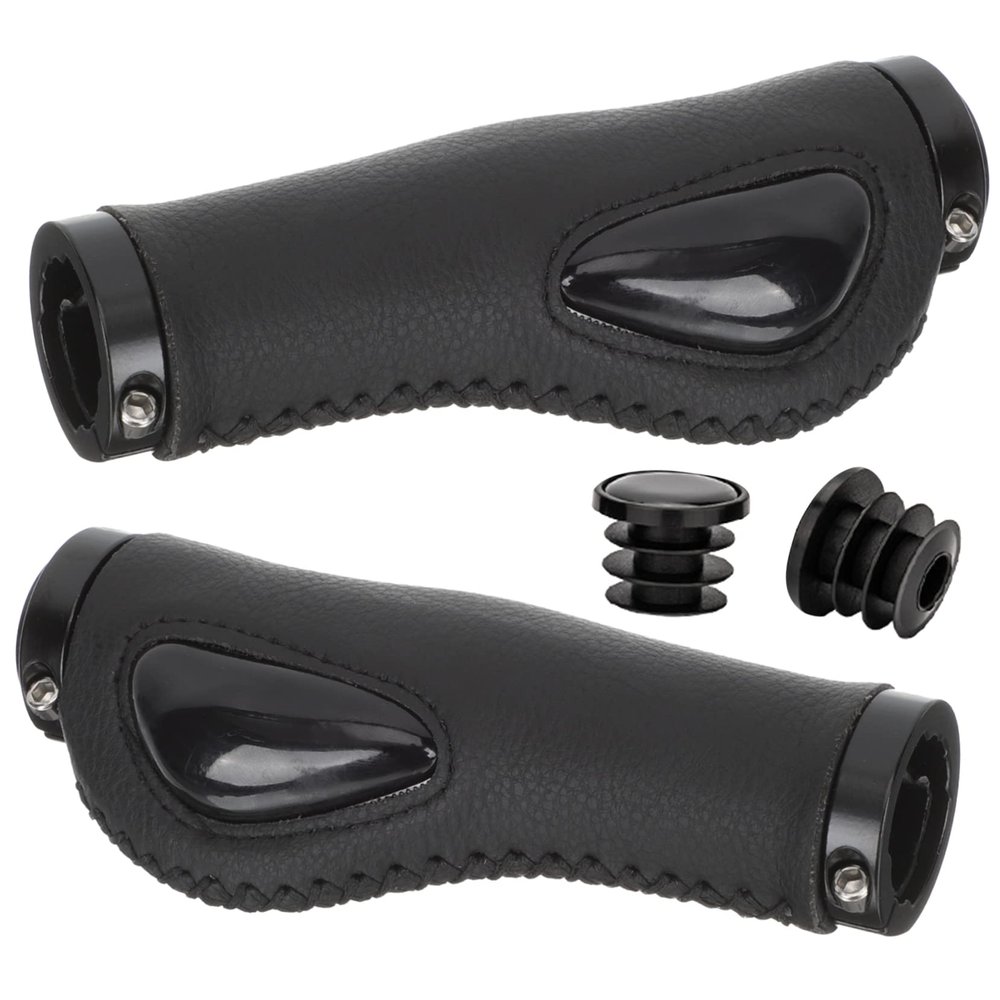BESPORTBLE Bicycle Handlebar Grips, Black