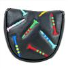 Okeeyseda Magnetic PU Mallet Putter Cover, Black view 1