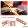 Okeeyseda 22-Piece Flux-Cored Nozzle Tip Set, Gasless, KP1939-1, Easy-Flux, 125 A, Welder 56355, 56359, 57861, 0.8 mm view 4