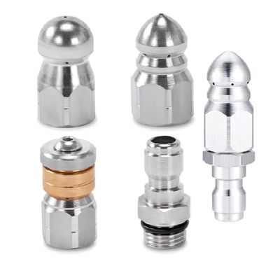 Okeeyseda Sewer Nozzle Set for Pressure Washers, 1/4-Inch Quick Connect, 5,000 PSI
