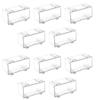 Okeeyseda 10-Pack Transparent Acrylic Display Cases for Car Models view 1
