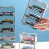 Okeeyseda 10-Pack Transparent Acrylic Display Cases for Car Models view 2
