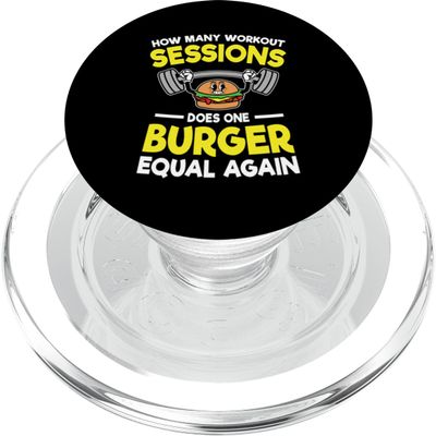 How Many Workout Sessions Does One Burger PopSockets PopGrip for MagSafe