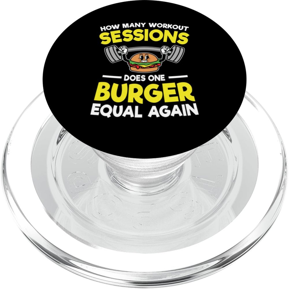 How Many Workout Sessions Does One Burger PopSockets PopGrip for MagSafe
