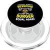 How Many Workout Sessions Does One Burger PopSockets PopGrip for MagSafe view 1