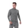 GplHAIN Knitted Zipper Jacket, Abrasion-, Cut- and Puncture-Resistant Vest, Gray, L view 2
