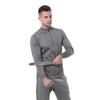GplHAIN Knitted Zipper Jacket, Abrasion-, Cut- and Puncture-Resistant Vest, Gray, L view 4