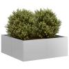 Gecheer Galvanized Steel Planter 80 x 80 x 30 cm view 1