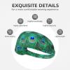 Sweatband Headband with Peacock Pattern, Non-Slip for Outdoor Sports and Workouts view 4